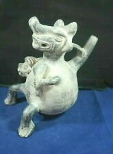  Peruvian Mochica Culture style zoomorphic warrior pottery picture
