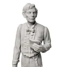 Retired 1980's Abraham Lincoln White Porcelain Figurine Franklin Mint N.I.B#491 picture
