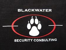 Blackwater Security. Worldwide Security Private Military T-shirt. Adult XXL picture