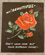 Vintage Razzle Dazzle Pop Up Birthday Greeting Card Hi Beautiful picture