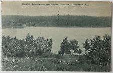 BRANCHVILLE NJ Lake Owassa From Kittatinny Mountain c1946 SUSSEX COUNTY Postcard picture