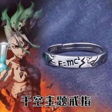 Dr. Stone Adjustable Anime Ring S925 TMS Entertainment Silver Color Ring DrStone picture