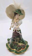 Thomas Kinkade Garden Gala Grace In The Afternoon Porcelain Woman Figurine picture