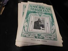 The American Magician Magazine Presto Co. NYC Ottokar Fischer November 1910 picture