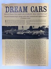 GENERAL37 GM Dream Cars Monza GT Corvair Super Spyder April 1963 4 page picture