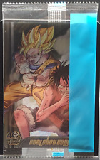 Goku & Monkey D. Luffy Dragon Ball OnePiece Wafer card TCG JUMP 40th unopened picture