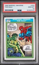 1990 Impel Marvel Universe #152 The Hulk - PSA 10 Gem Mint picture