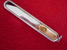 SS Brass Christy Adjustable Knife Blade 1930‘s-1940’s era picture