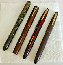 Vintage Conklin Esterbrook Sheaffer Fountain Pens and Cartridge -Parts Or Repair picture