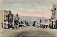 1910 COLTON, California HAND-COLORED Postcard 