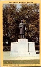 postcard Statue Of William Worrall Mayo, Mayo Park Rochester minnesota A5 picture