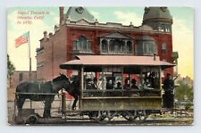 Rapid Transit in Ontario CA 1895 Horse Drawn Trolley San Antonio Hts RR Co  picture