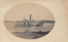J36/ Ship RPPC Postcard c1906 Steamer J.T. Morse Passenger Ship 209 picture