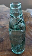 Vintage Markham W.S. M. Maldon Green Codd Neck Bottle With Marble picture