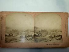 Battle of Gettysburg Stereoview of Pickett’s Charge - 1892 - New Price picture