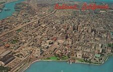  Vtg Postcard Aerial View Oakland California picture