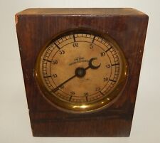 Antique CH Graves Lone Hand Chrono-Photometer Hand Clock Timer - Working picture