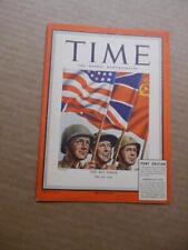 1945 Time Magazine VE-Day Special Issue Pony Edition May 14 Vintage Original WW2 picture