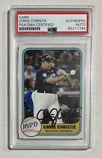 CHRIS CHRISTIE Signed NYPD Signature Series Autograph PSA/DNA Certified AUTO picture