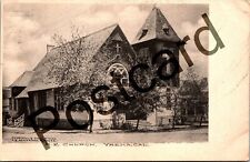 1910 YREKA CA, M. E. Church, Churchill's Drug Store Ackerman Mgr postcard jj168 picture