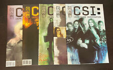 CSI CRIME SCENE INVESTIGATION #1-5 (IDW Comics 2003) -- #1 2 3 4 5 -- FULL Set picture