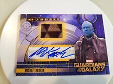 2014 Upper Deck Guardians of the Galaxy CSA-4 Yondu Michael Rooker Auto Relic picture
