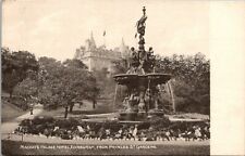 Vintage Postcard Scotland Edinburgh Mackay's Palace Hotel Princes Street Gardens picture