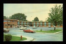 Hotel Motel postcard Niagara Falls, Canada Motel Olympia chrome picture