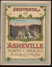 Tourist Booklet: Asheville, North Carolina.  view book, circa 1920. picture