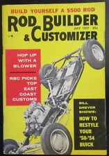 Rod Builder & Customizer Magazine July 1957 picture