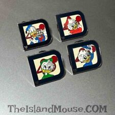 Authentic Disney WDW 2011 HM Classic 'D' Donald Nephews 4 Pin Set (UC:82379) picture