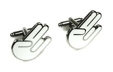 Shocker Two Pink One Stink Racing Race Car Wedding Suit Cufflink Cuff Links Set picture