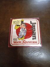 Vintage Epcot Center World Showcase 10 Assorted Corked Coasters Disney Nice Rare picture