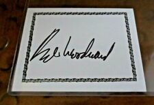 Bob Woodward autographed bookplate signed Washington Post Inv Journalist Author picture