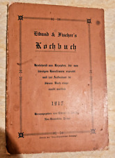 1915 Kochbuch - Eiband & Fischer - New Braunfels TX - IN GERMAN ** 1st Edition** picture