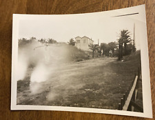 1940s Algiers Algeria Africa Dirt Road Trees Buildings Real Photo P9o18 picture