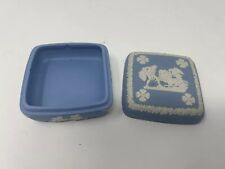 Wedgwood Jasperware Blue Neoclassical Pieces - Box With Lid picture