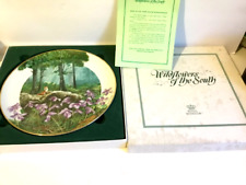 Royal Windsor 1981 Wildflowers Of the South Plate Birdsfoot Violet NEW picture