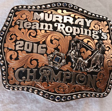 Ty Murray Team Roping Rodeo Champion Belt Buckle Team Roper Roping 2016. picture