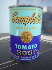 CAMPBELL'S ANDY WARHOL POP ART 50TH ANNIVERSARY TOMATO SOUP CAN picture