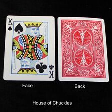 King Spades / Clubs - Mis-Indexed - OFFICIAL - Red Bicycle Gaff Playing Card picture