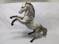 Vintage Breyer King Fighting Stallion #32, Glossy Gray Appaloosa Traditional picture