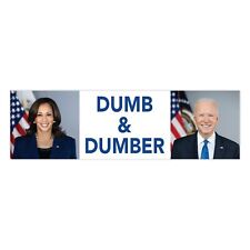 Funny Magnet, Anti Joe Biden Kamala Harris Magnet, Dumb and Dumber, 10