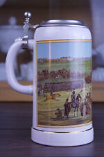 Gerz Oktoberfest 1810 Horse Race Lidded Beer Stei, GERZ stein picture