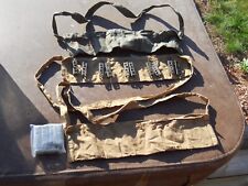 WW2 british Enfield Bandolier & 10 Stripper Clips .303 No. 4 Mk. 1 or 2  SMLE picture