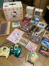 Used Sega Dreamcast Hello Kitty Limited Edition Skeleton Pink Very Cute  picture
