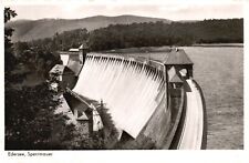 Vintage Postcard  Edersee Sperrmauer Reservoir Waldeck-Frankenberg Germany RPPC picture