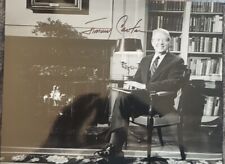 Jimmy Carter Signed 11x14 Photo Autographed Fireside Chat Full Signature picture