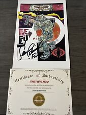 G.I Joe - Firefly Art By Alex Riegel SIGNED By Sean SCHEMMEL With COA picture