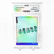 PEACE Art Card 2024 GleeBeeCo Holo Fun Slabbed #PCNN-L Only /25 picture